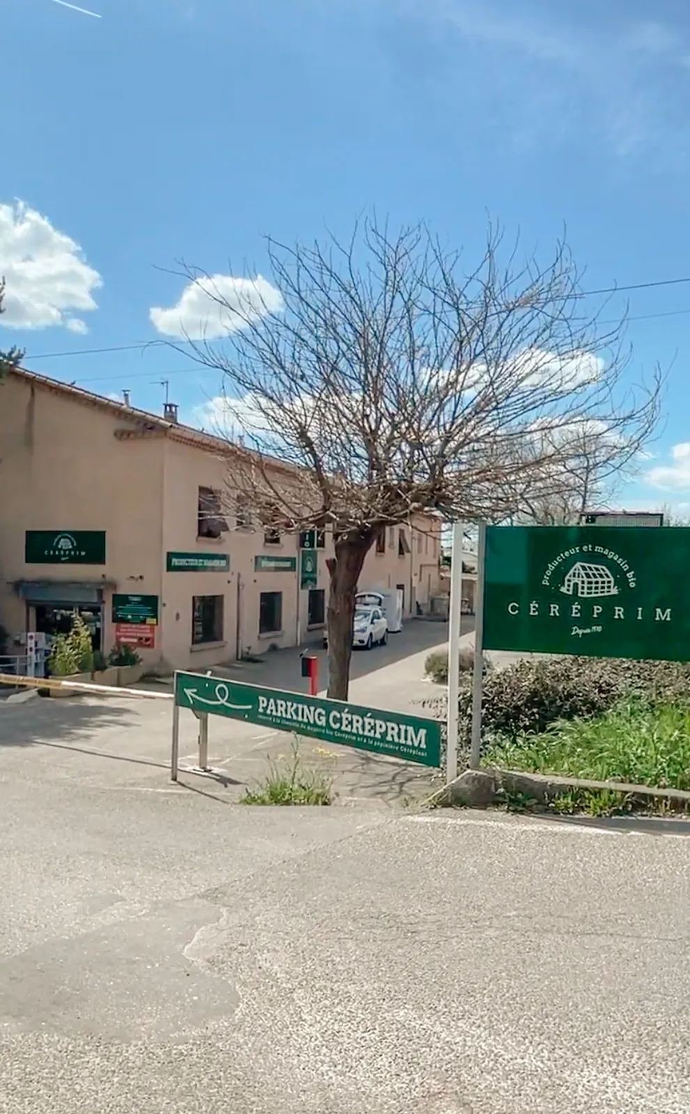 Céréprim — signalétique, après