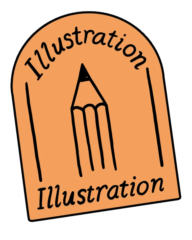 Sticker illustration