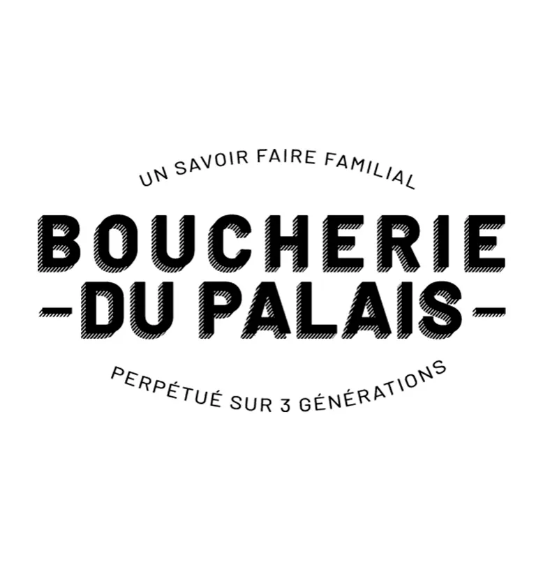 Le logo redessiné de La Boucherie du Palais
