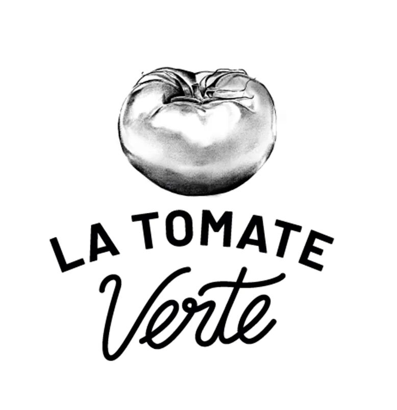 Le logo redessiné de La Tomate Verte