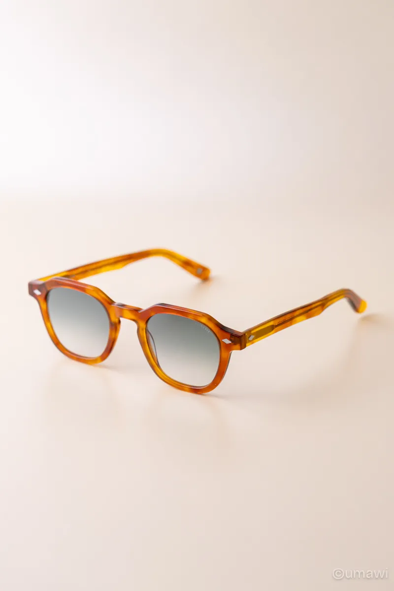 Lunettes de soleil à monture écaille